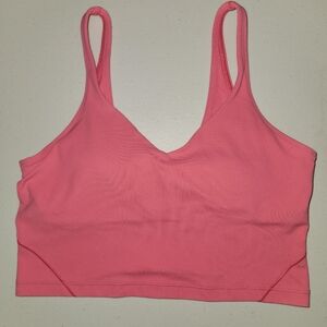 lululemon Align Tank Top In Pink/Coral. Size 12. #W1CW5S
